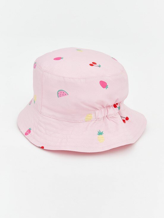 Bucket Şapka PEMBE BASKILI