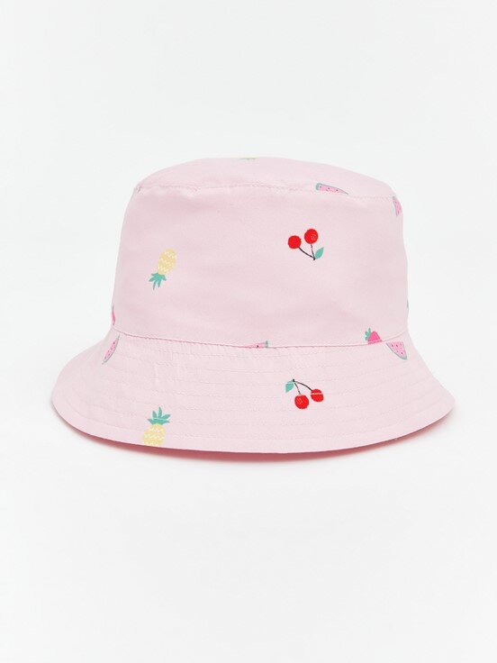Bucket Şapka PEMBE BASKILI