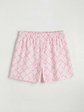 Şortlu Pijama Takımı EKRU