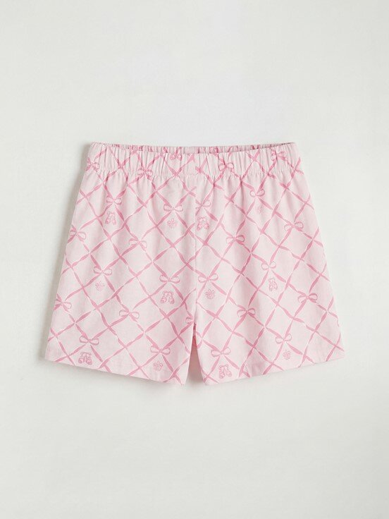 Şortlu Pijama Takımı EKRU