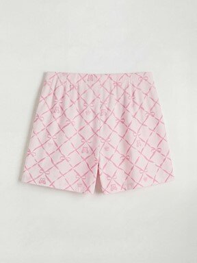 Şortlu Pijama Takımı EKRU