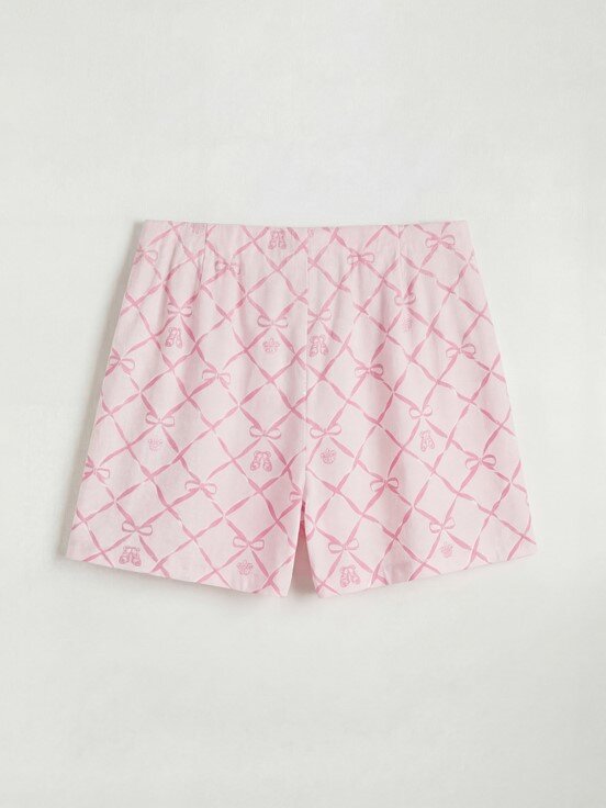 Şortlu Pijama Takımı EKRU