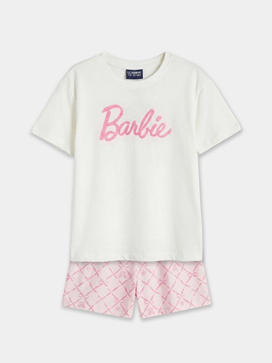 Şortlu Pijama Takımı EKRU