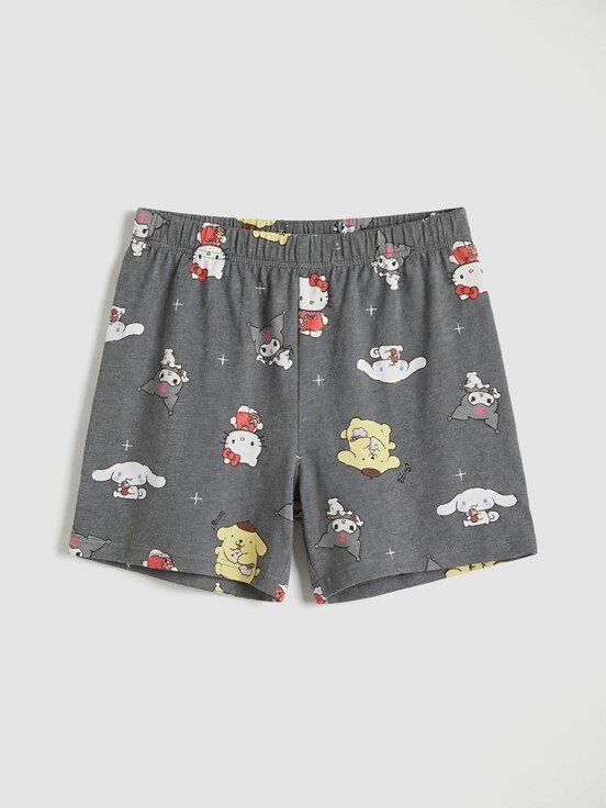 Şortlu Pijama Takımı VANİLYA