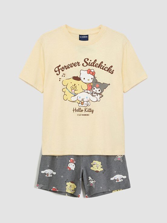 Şortlu Pijama Takımı VANİLYA