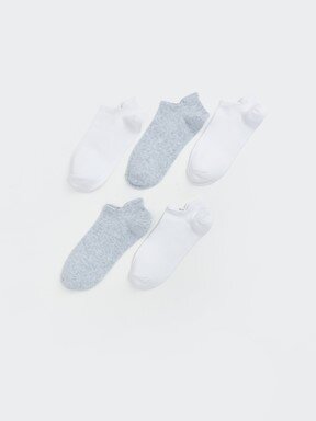 Patik Çorap KARIŞIK RENK İPLİĞİ BOYALI