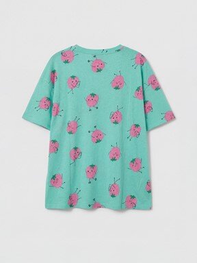 Pijama Takım SU YEŞİLİ BASKILI