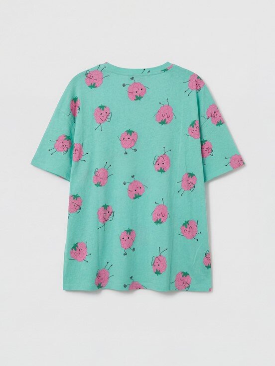 Pijama Takım SU YEŞİLİ BASKILI
