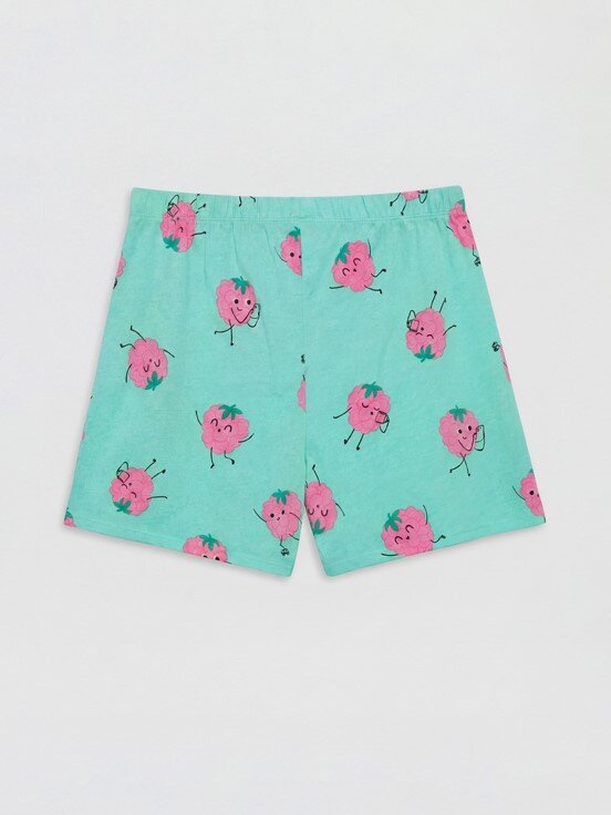 Pijama Takım SU YEŞİLİ BASKILI