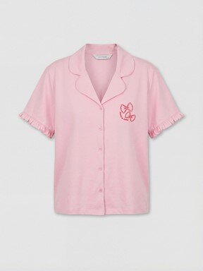 Şortlu Pijama Takımı PEMBE LEYLAK