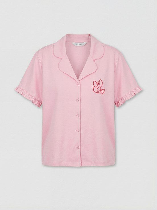 Şortlu Pijama Takımı PEMBE LEYLAK
