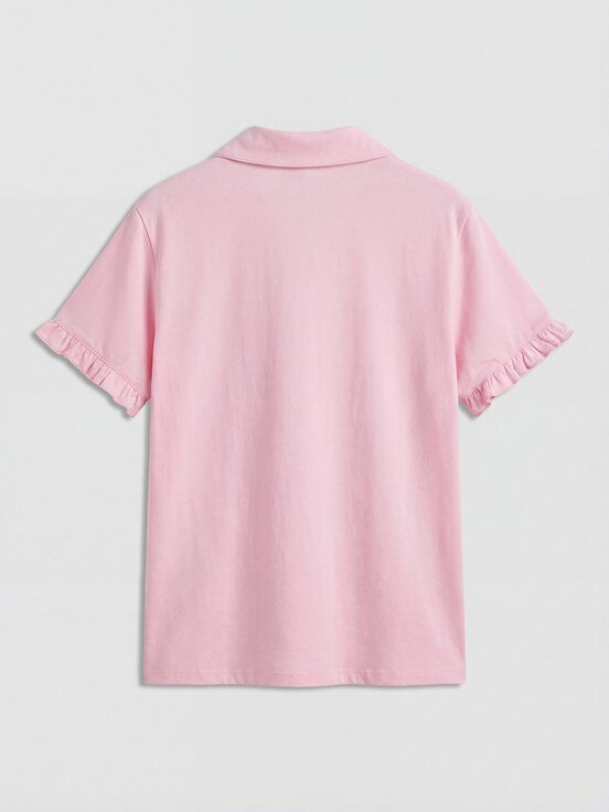 Şortlu Pijama Takımı PEMBE LEYLAK