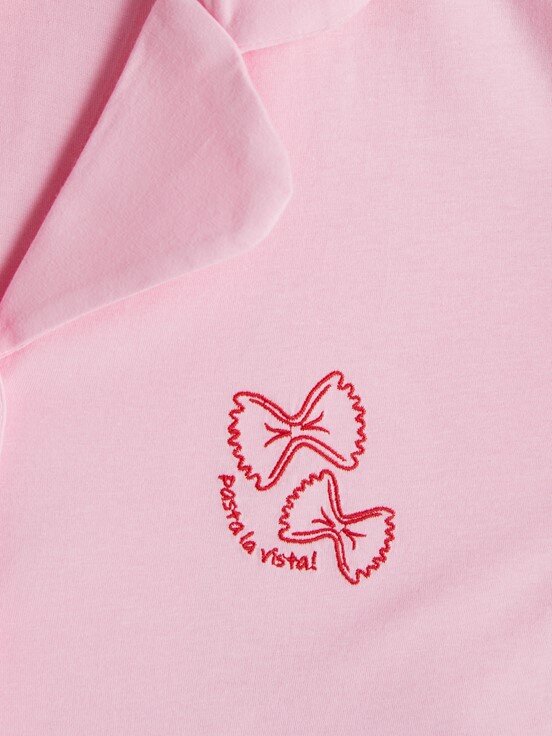 Şortlu Pijama Takımı PEMBE LEYLAK