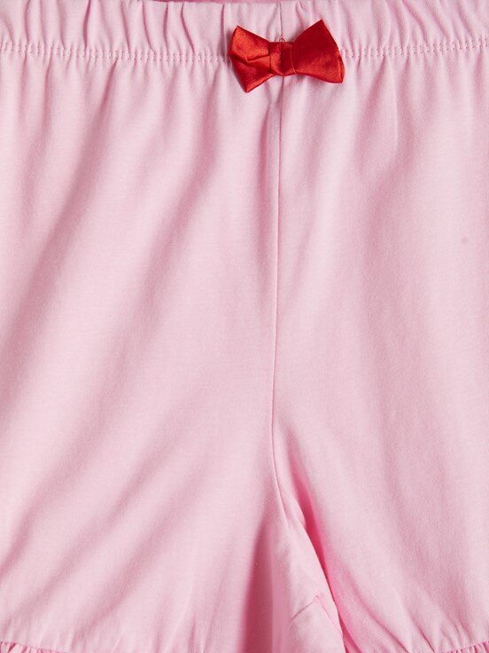 Şortlu Pijama Takımı PEMBE LEYLAK