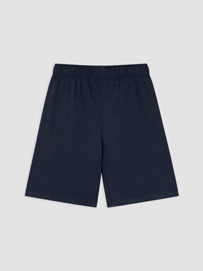 Şortlu Pijama Takımı KOYU MAVİ