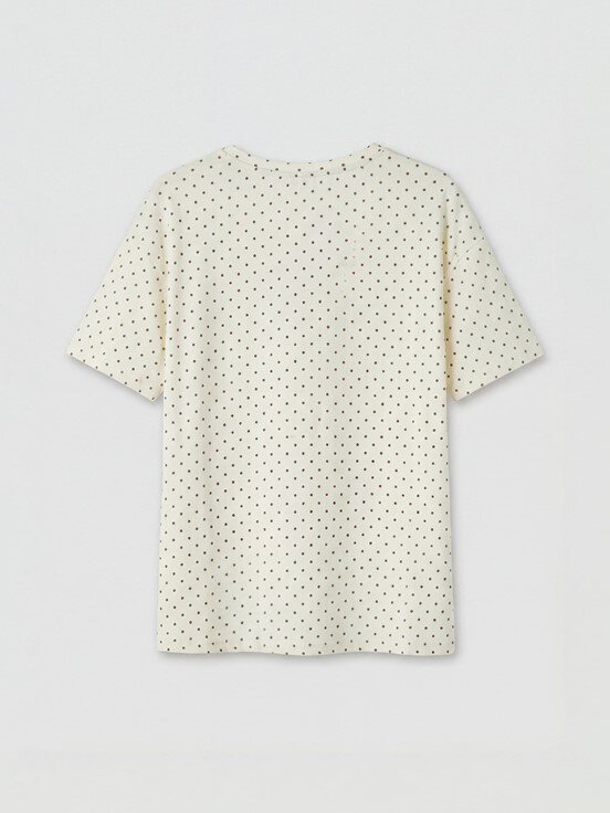 Kaprili Pijama Takımı EKRU BASKILI