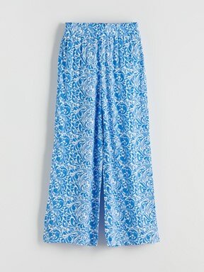Pantolon SİYAH BASKILI