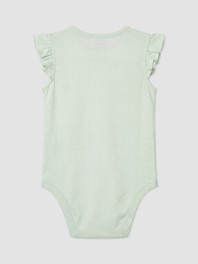 Çıtçıtlı Body SARI BASKILI