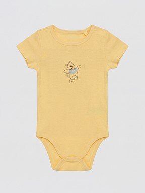 Çıtçıtlı Body EKRU BASKILI