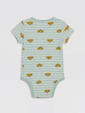 Çıtçıtlı Body EKRU BASKILI
