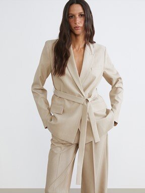 Blazer Ceket BEJ
