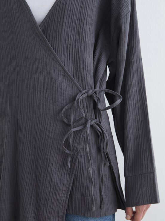 Kimono KOYU GRİ