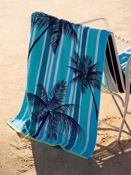 Plaj Havlusu AQUA MAVİ
