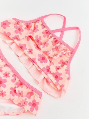 Bikini AÇIK PEMBE BASKILI