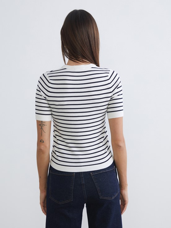 Kazak LACİVERT ÇİZGİLİ