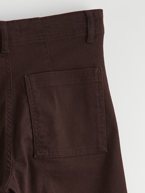 Jean Pantolon KOYU KAHVERENGİ