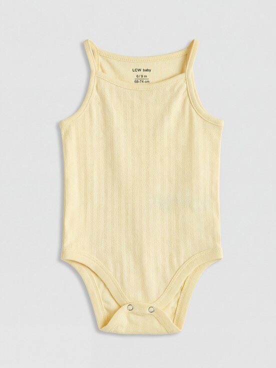 Çıtçıtlı Body EKRU BASKILI