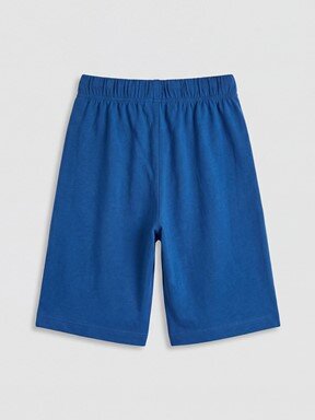 Şortlu Pijama Takımı BEYAZ BASKILI