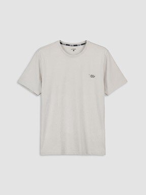 Şortlu Pijama Takımı AÇIK GRİ BASKILI