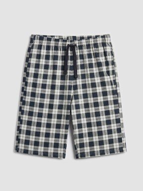 Şortlu Pijama Takımı AÇIK GRİ BASKILI
