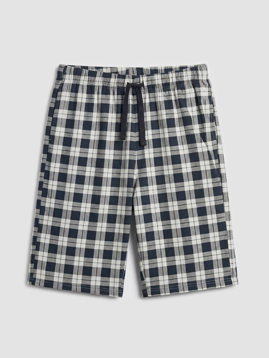 Şortlu Pijama Takımı AÇIK GRİ BASKILI