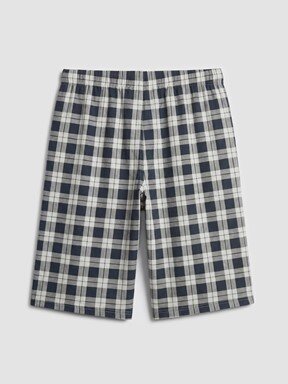 Şortlu Pijama Takımı AÇIK GRİ BASKILI