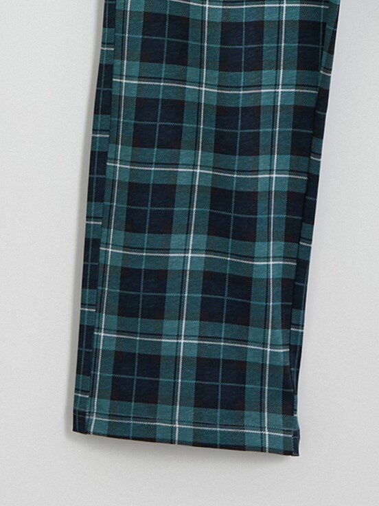 Pijama Takım YEŞİL BASKILI