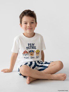 Şortlu Pijama Takımı BUXE BEYAZI