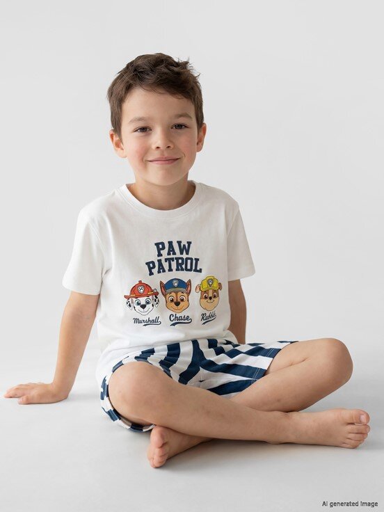 Şortlu Pijama Takımı BUXE BEYAZI