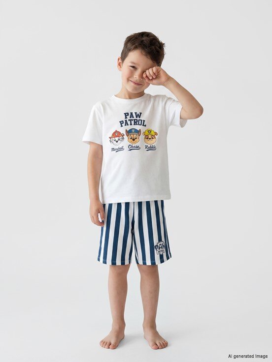 Şortlu Pijama Takımı BUXE BEYAZI