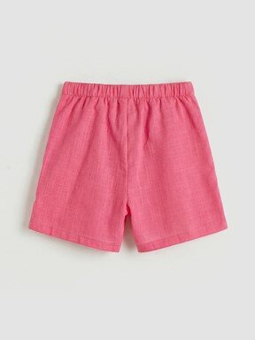 Şort Etek ORTA PEMBE