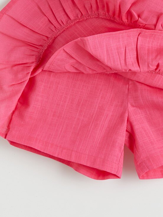 Şort Etek ORTA PEMBE
