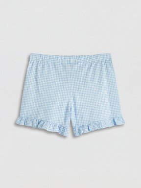 Şortlu Pijama Takımı EKRU BASKILI