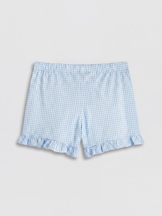 Şortlu Pijama Takımı EKRU BASKILI