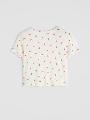 Kaprili Pijama Takımı EKRU BASKILI