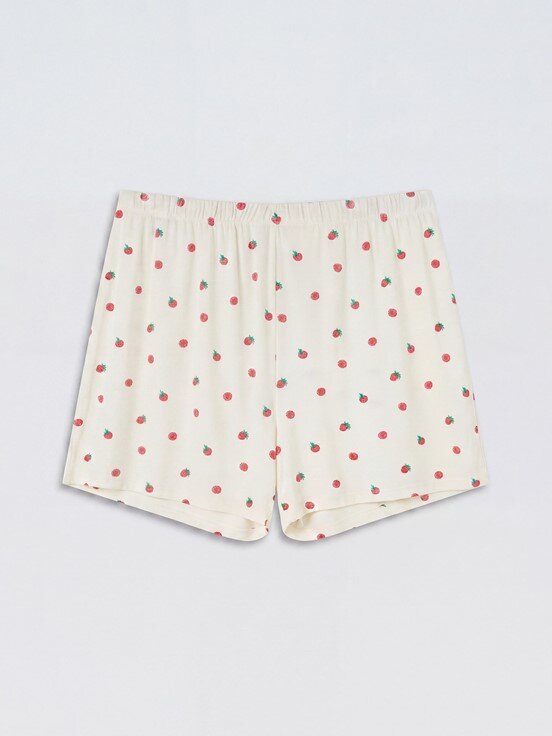 Pijama Alt EKRU BASKILI