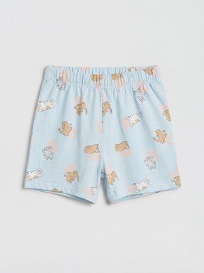 Şortlu Pijama Takımı EKRU