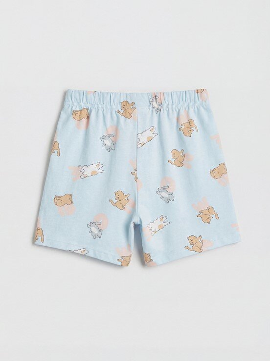 Şortlu Pijama Takımı EKRU