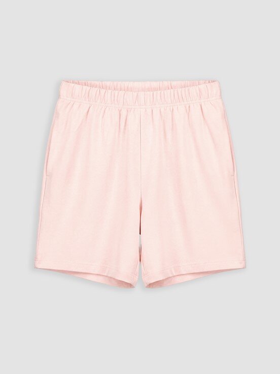 Şortlu Pijama Takımı EKRU
