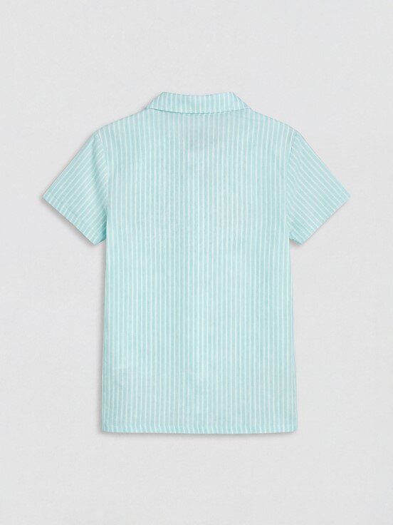 Şortlu Pijama Takımı MAVİ BASKILI